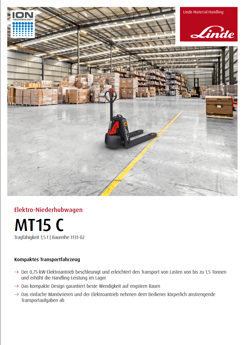 Typenblatt MT15C